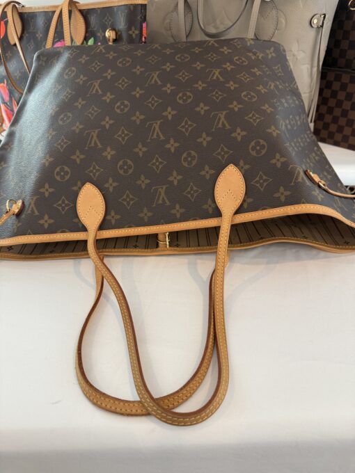 Louis Vuitton Monogram Neverfull GM Tan Interior - Image 20