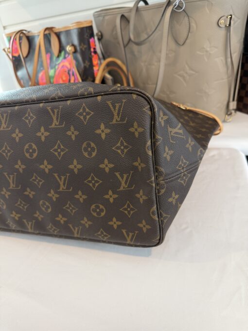 Louis Vuitton Monogram Neverfull GM Tan Interior - Image 18