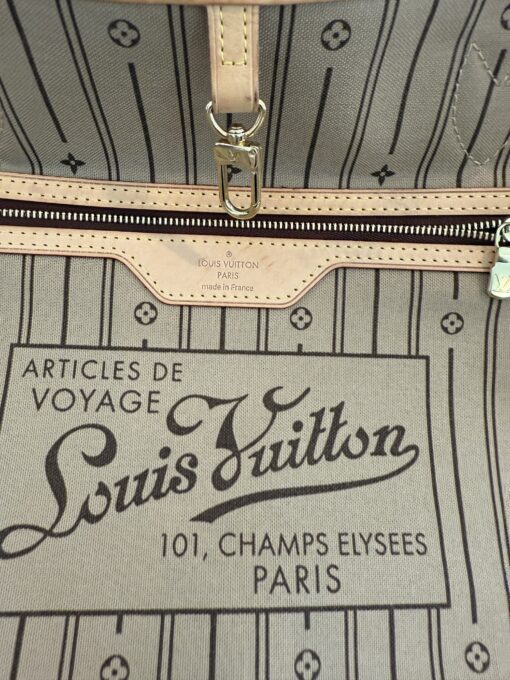 Louis Vuitton Monogram Neverfull GM Tan Interior - Image 11