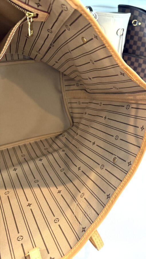 Louis Vuitton Monogram Neverfull GM Tan Interior - Image 8