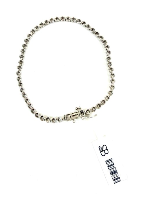 1 Carat Lab Grown Diamond 7" Tennis Bracelet .925 Silver - Image 5