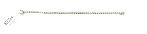 1 Carat Lab Grown Diamond 7" Tennis Bracelet .925 Silver - Image 4