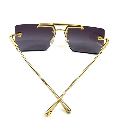 Versace VE2245 Violet Lenses with Gold Frame Sunglasses - Image 5
