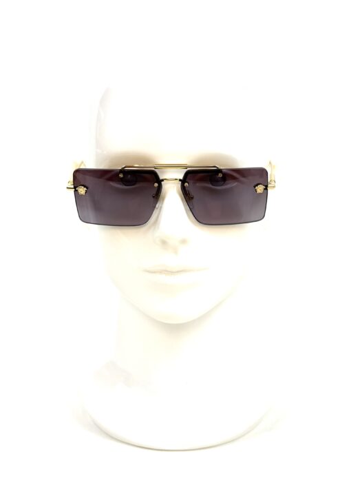 Versace VE2245 Violet Lenses with Gold Frame Sunglasses - Image 7