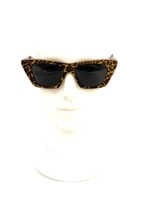 CELINE CL40187I CHEETAH CAT EYE SUNGLASSES - Image 11