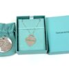 Silver Enamel LOVE YOU Heart Charm Blue Necklace and Notes Large Jumbo Pendant