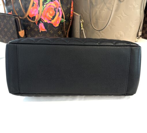 Chanel GST Black Caviar Shopping Tote Gold Hardware - Image 20
