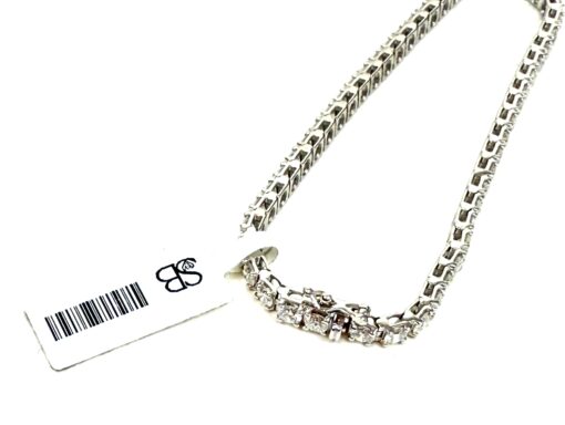 7 Carat Lab Diamond Tennis Bracelet in .925 Sterling Silver - Image 5