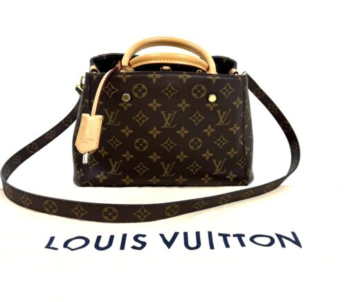 Louis Vuitton Montaigne BB Monogram Shoulder Crossbody Bag - Image 4