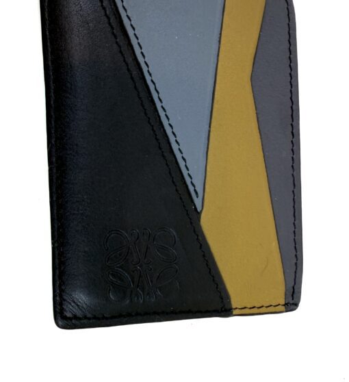 Loewe Men's Puzzle Colorblock Leather Card Case - Image 5