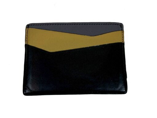Loewe Men's Puzzle Colorblock Leather Card Case - Image 3