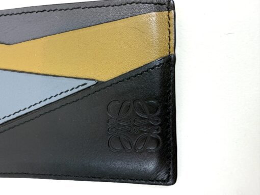 Loewe Men's Puzzle Colorblock Leather Card Case - Image 13