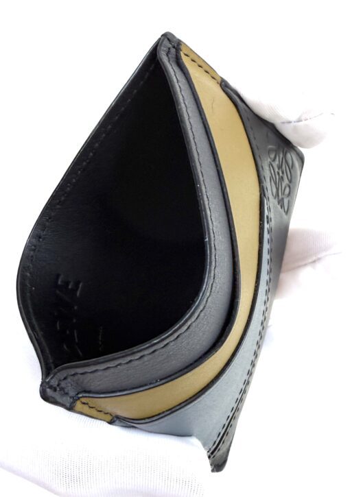 Loewe Men's Puzzle Colorblock Leather Card Case - Image 4