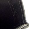 Close up of the stitched edge and leather grain