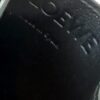 LOEWE embossed on the black leather interior