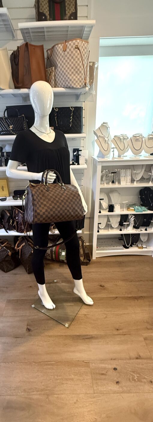 Louis Vuitton Speedy 35 Ebene Bandouliere - Image 3