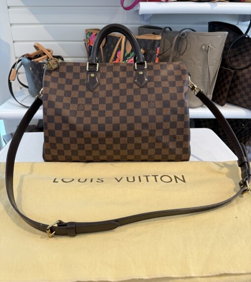 Louis Vuitton Speedy 35 Ebene Bandouliere - Image 4