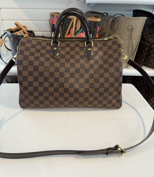 Louis Vuitton Speedy 35 Ebene Bandouliere - Image 12