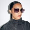 Campaign image showing the VE2245 sunglasses worn