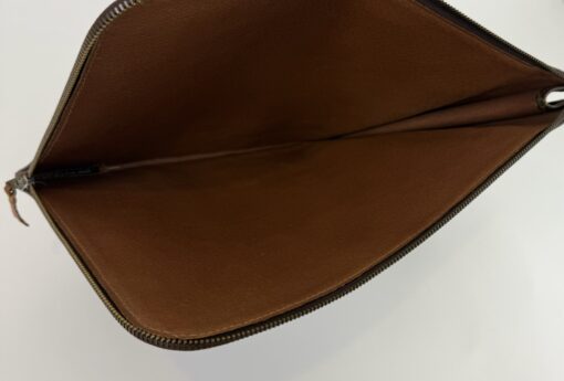 Louis Vuitton Monogram Poche Documents Laptop Portfolio Case 39 - Image 8