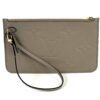 Louis Vuitton Turtledove Empreinte Giant Monogram Neverfull Pouch