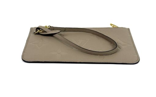 Louis Vuitton Turtledove Empreinte Giant Monogram Neverfull Pouch - Image 7