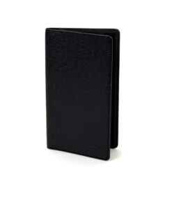 Louis Vuitton Black Taiga Leather Porte-Valeurs Cartes Crédit Passport