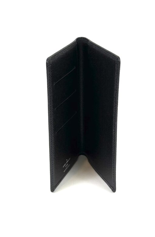 Louis Vuitton Black Taiga Leather Porte-Valeurs Cartes Crédit Passport - Image 2
