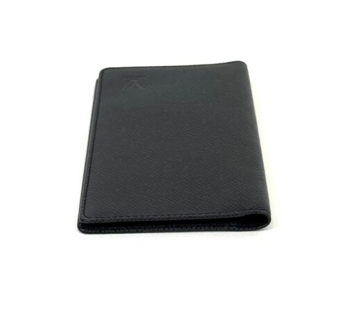 Louis Vuitton Black Taiga Leather Porte-Valeurs Cartes Crédit Passport - Image 6