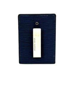 Alternative view of Louis Vuitton Blue Epi Carte Pince Money Clip Case