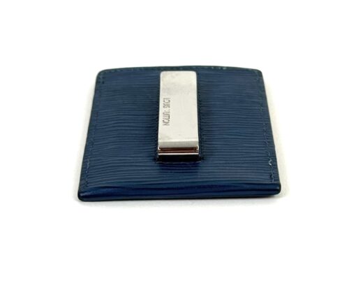 Louis Vuitton Blue Epi Carte Pince Money Clip Case - Image 7