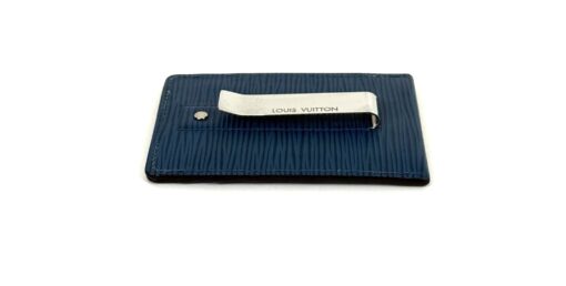 Louis Vuitton Blue Epi Carte Pince Money Clip Case - Image 4