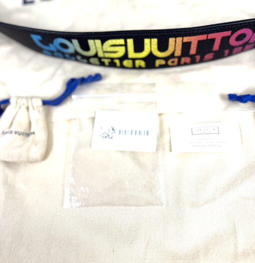Louis Vuitton Limited Edition Damier Cobalt Jungle Edition Keepall 45 Bandouliere - Image 15