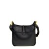 Hermes Evelyne PM Black Clemence Leather Gold HW 10