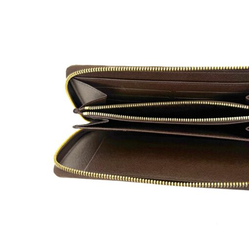 Louis Vuitton Damier Ebene XL Zippy Organizer Wallet - Image 12