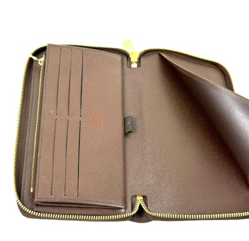 Louis Vuitton Damier Ebene XL Zippy Organizer Wallet - Image 4