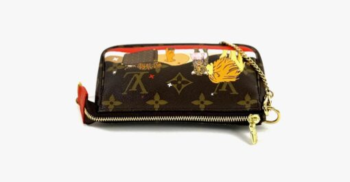Louis Vuitton Monogram 2018 Christmas Animation Mini Cats Pochette Accessories - Image 10