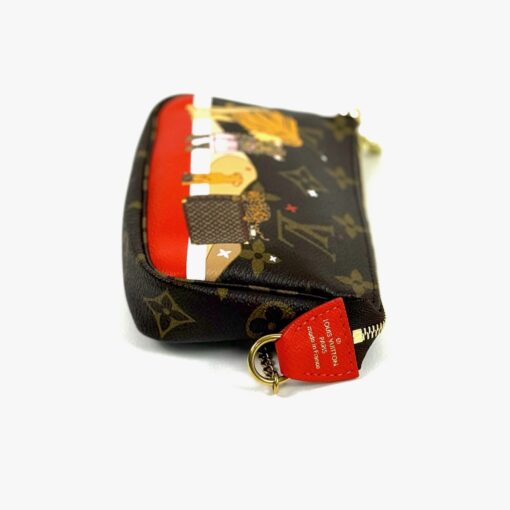 Louis Vuitton Monogram 2018 Christmas Animation Mini Cats Pochette Accessories - Image 6