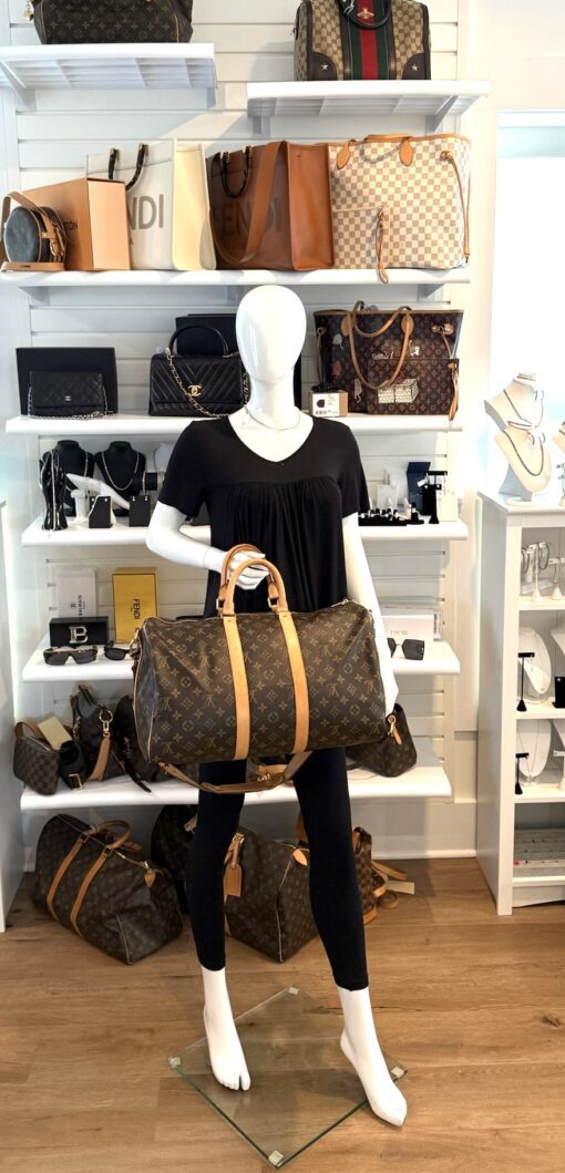 Louis Vuitton Monogram Keepall 45 Bandouliere - Image 5