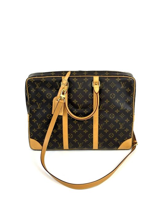 LOUIS VUITTON Monogram Canvas Porte-Documents Voyage Bag