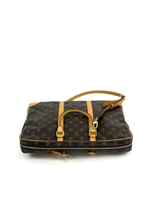 LOUIS VUITTON Monogram Canvas Porte-Documents Voyage Bag - Image 12