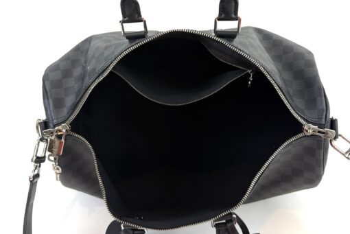 Louis Vuitton Damier Graphite Keepall Bandouliere 45 - Image 17