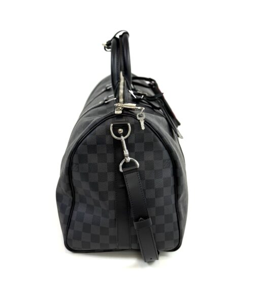 Louis Vuitton Damier Graphite Keepall Bandouliere 45 - Image 7