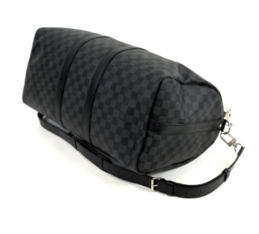 Louis Vuitton Damier Graphite Keepall Bandouliere 45 - Image 12