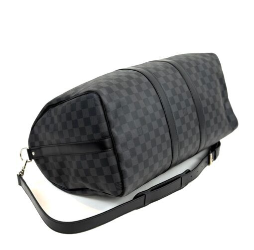 Louis Vuitton Damier Graphite Keepall Bandouliere 45 - Image 8