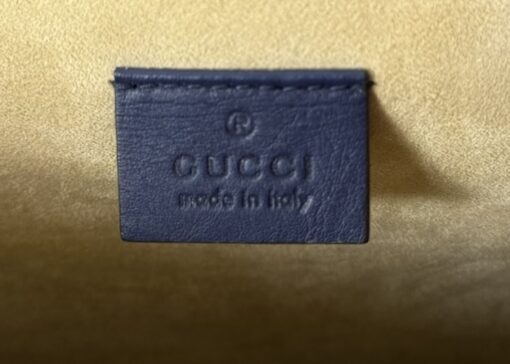 Gucci Calfskin Panther Embroidered Medium Dionysus Shoulder Bag White Blue Hibiscus Red - Image 8