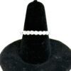 1 1/2 Carat Lab Diamonds 14k White Gold Round Eternity Band Size 6.5