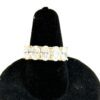 Close up of the five oval stones side by side
