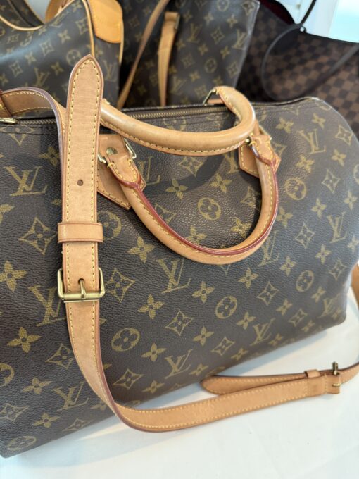 Louis Vuitton Monogram Speedy 35 Bandouliere - Image 13
