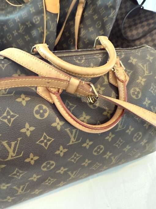Louis Vuitton Monogram Speedy 35 Bandouliere - Image 12